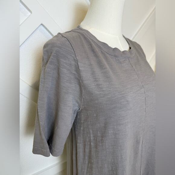 Fresh Produce Lorna Gray 100% Cotton Slub T-Shirt Dress Size XS - Picture 4 of 11